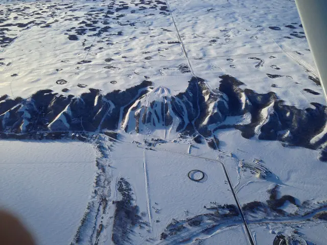 Aerial view of Mission Ridge Winter Park